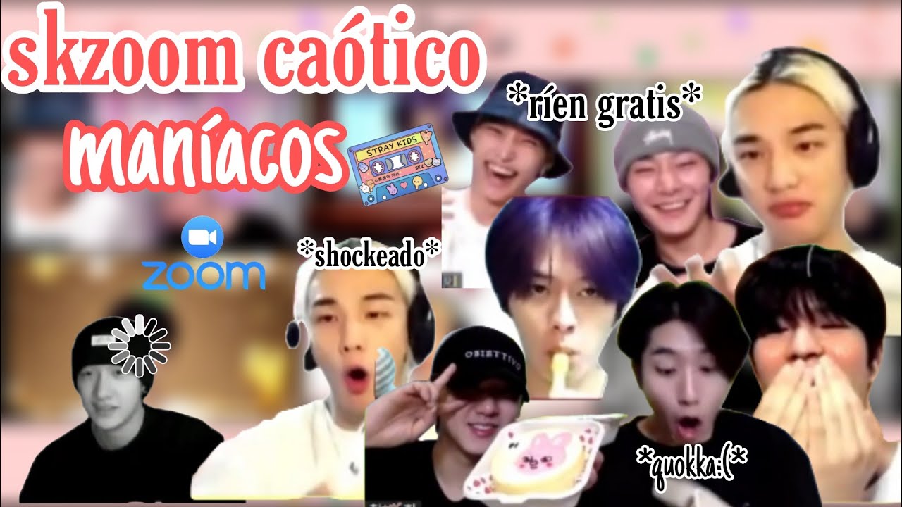 ¿QUÉ SUCEDE CUANDO STRAY KIDS TRANSMITE ZOOM POR YOUTUBE? |SKZOOM PART(1/2)