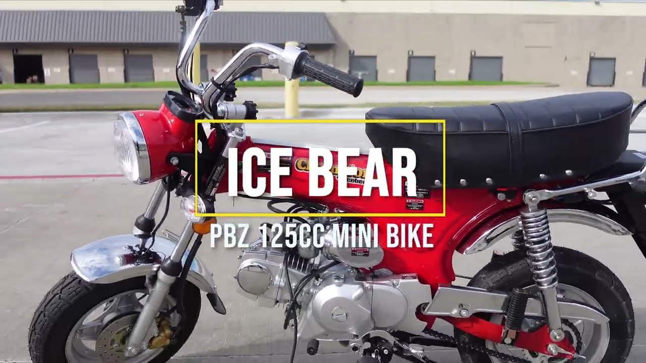 ICE BEAR PBZ-125 125cc Mini Bike | Motobuys.com