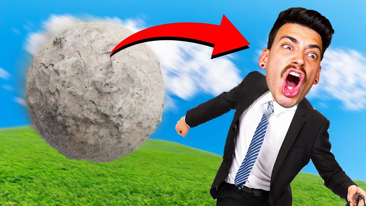 I PUSHED A BOULDER UP A GIANT MOUNTAIN! (The Game Of Sisyphus)