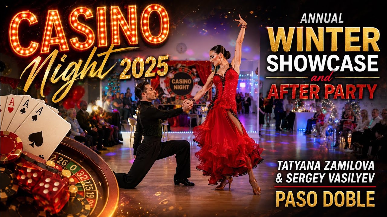 Sergey Vasilyev and Tatyana Zamilova | Night in Casino 2025 | Let's Dance With Me studio Naples.