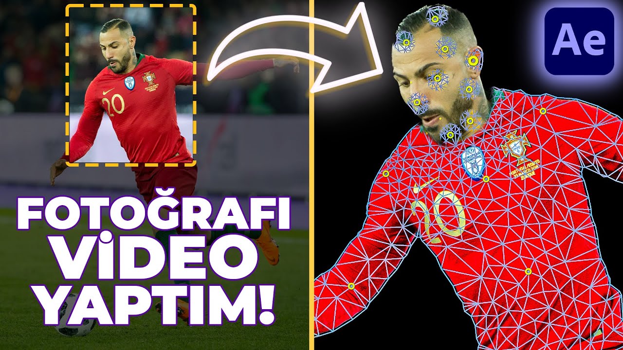 Fotoğrafı TEK EFEKTLE Animasyon Yapmak! | After Effects Dersleri