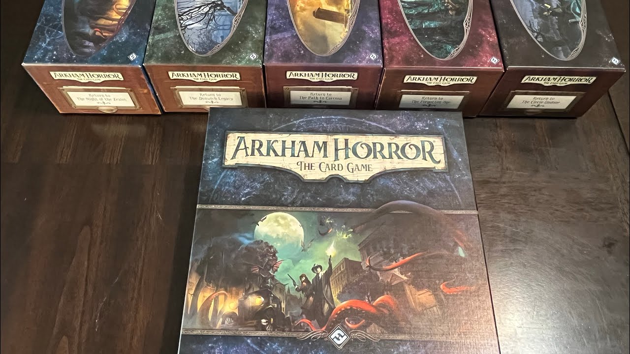 Sci-Fi Fantasy Saturday GIVEAWAY - Introduction to Arkham Horror: The Card Game (FFG) + GIVEAWAY!