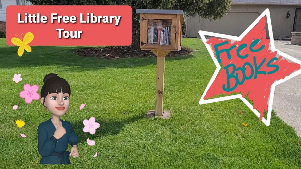 Little Free Library Tour [Vlog Style!]