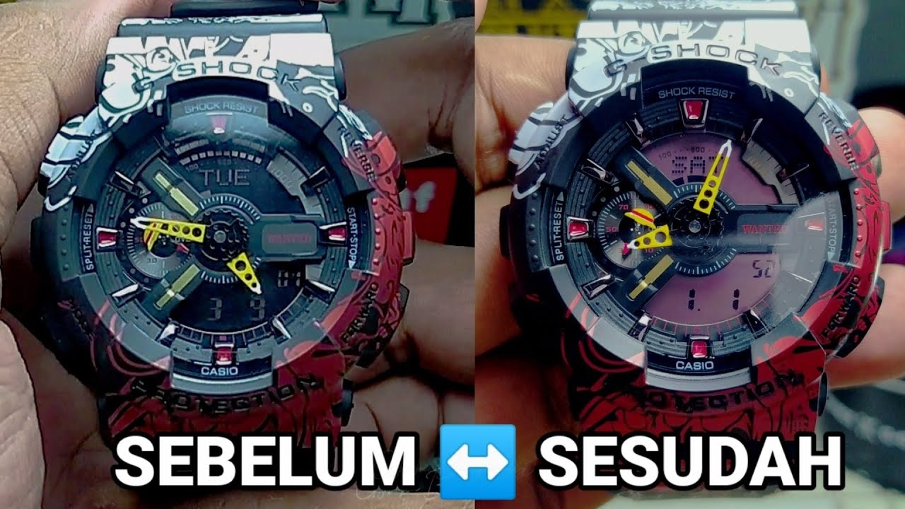 Custom Polarizer GSHOCK X ONE PIECE GA-110 JOP 🔥