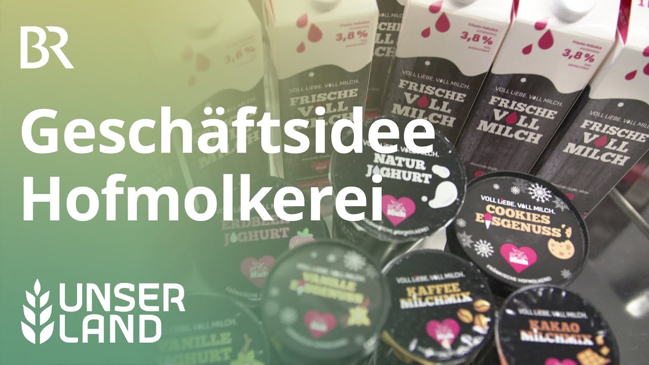 Rosa-Kuh-Hofmolkerei | Unser Land | BR Fernsehen