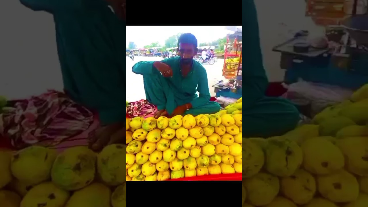 Pakistan ka meetha chitta chausa aam 30 rupay kilo#short