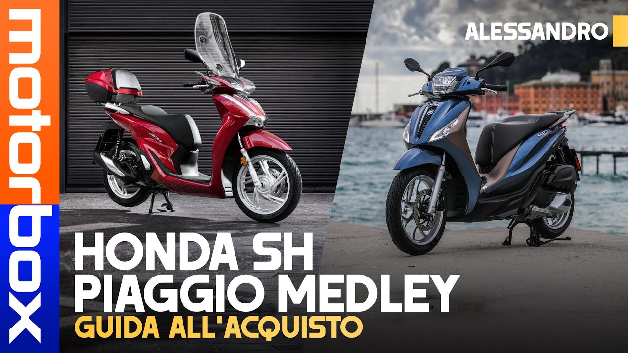 Honda SH vs Piaggio MEDLEY | Un nuovo contendente al TRONO per il RE degli SCOOTER?