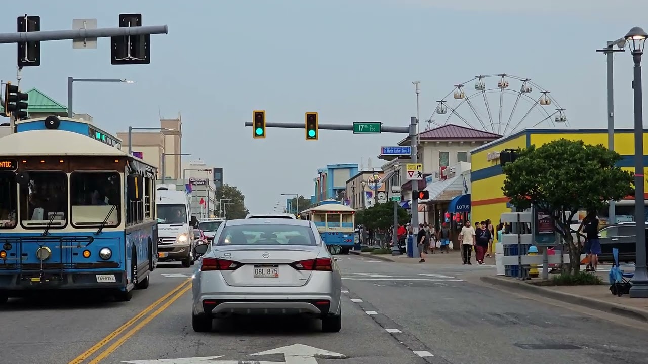 VIRTUAL BEACH RIDE VIRGINIA BEACH IS LIVE 4TH OF JULY WEEKEND DRIVE