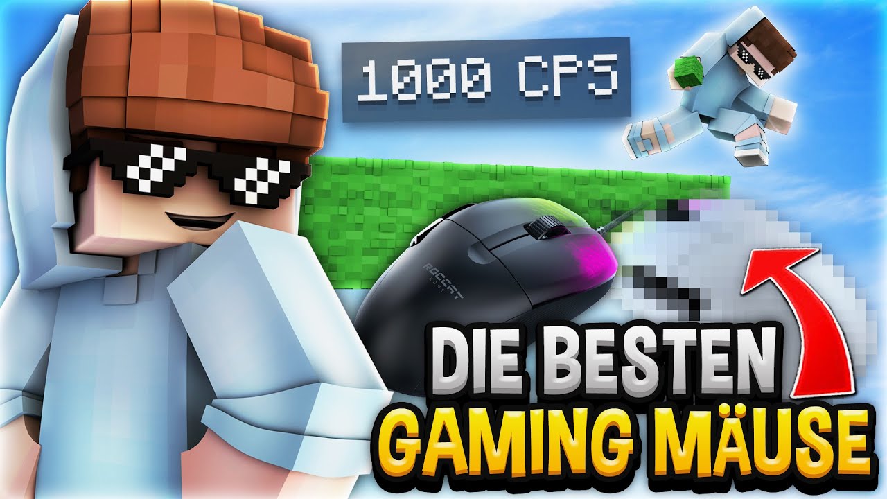 Ich TESTE die BESTEN GAMING M&Auml;USE in Minecraft