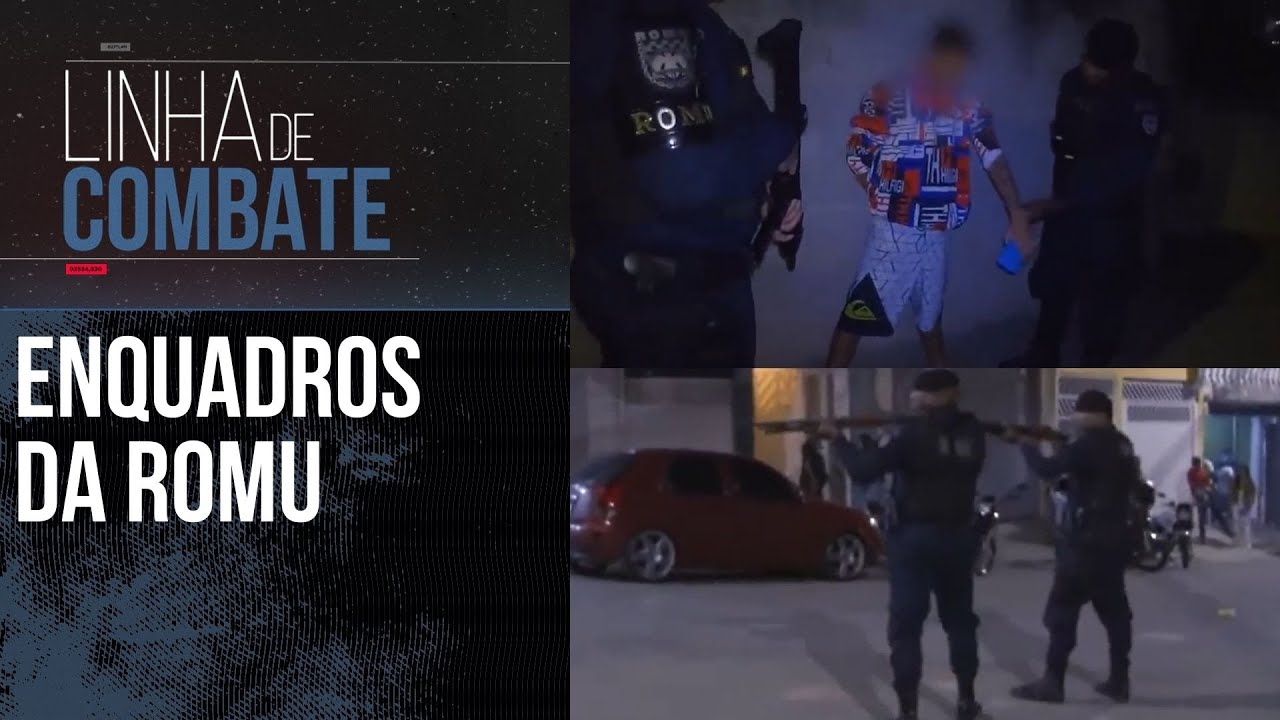 'ENQUADROS' TENSOS DA ROMU EM UMA COMUNIDADE PERIGOSA DE SÃO PAULO | LINHA DE COMBATE