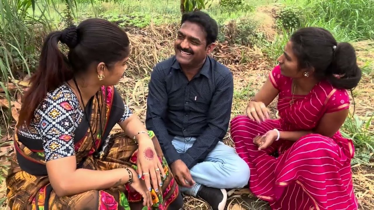 पडोसन के साथ बाते कर रहा था, अचानक पहुंची वो❤️💞💯