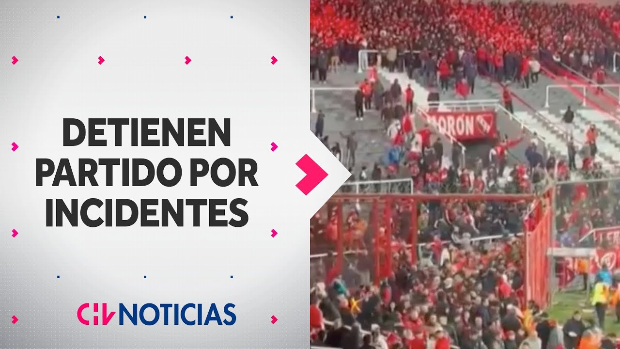 Así fueron los incidentes que provocaron la suspensión del partido entre Independiente y la U