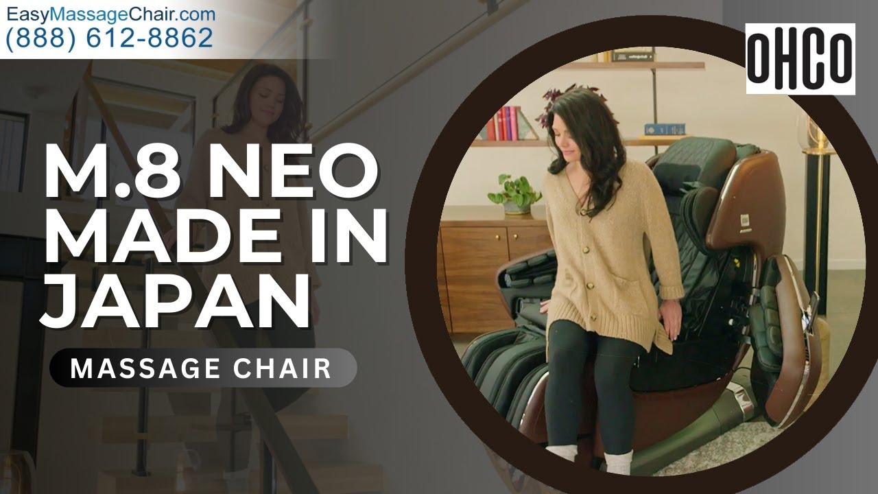 Easy Access Massage Chair - OHCO M.8 Neo | Made in Japan
