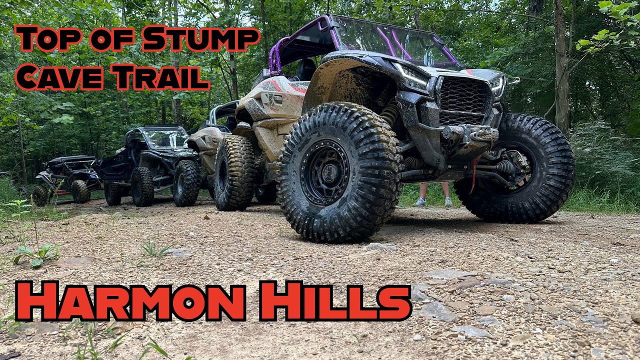 Harmon Hills Off-Road Trail to the Top of Stump Cave, Slade KY