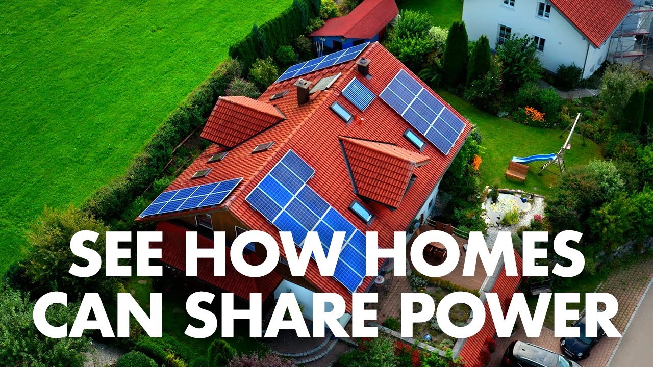 How can homes share solar power? | Electricity
