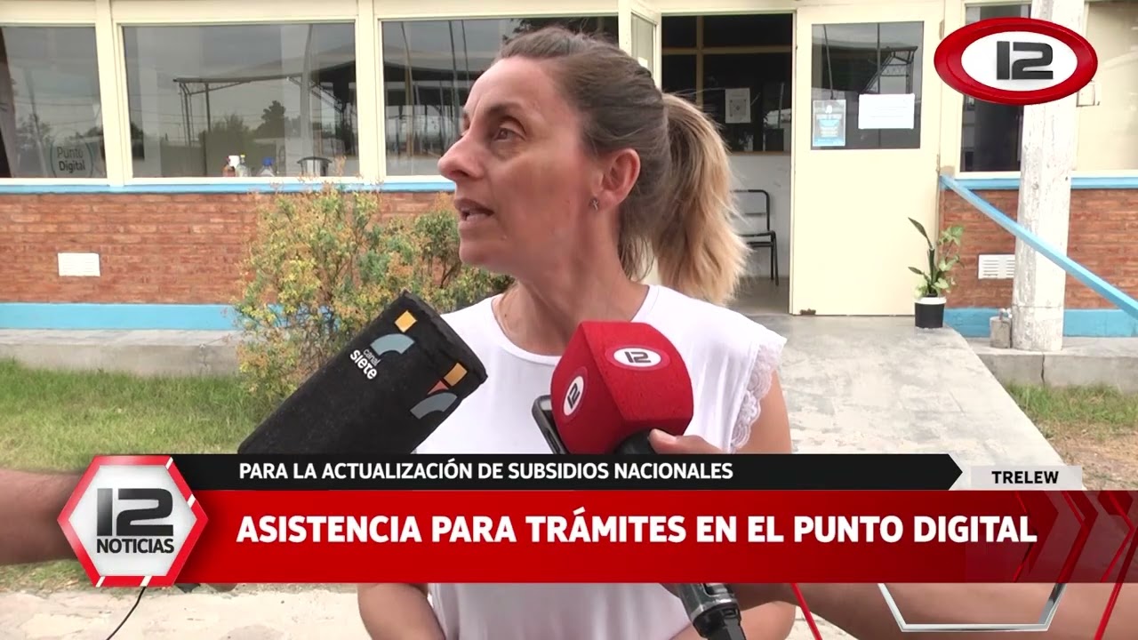 TRELEW | ASISTENCIA PARA TRÁMITES EN EL PUNTO DIGITAL