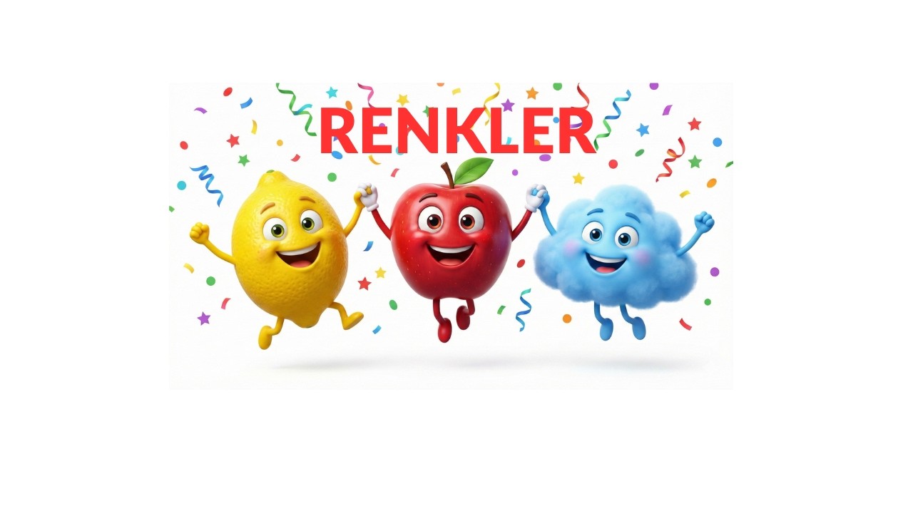 Renkleri Öğreniyorum - Kırmızı Sarı Mavi | Eğitici Bebek Şarkıları#bebekşarkıları #çocukvideoları