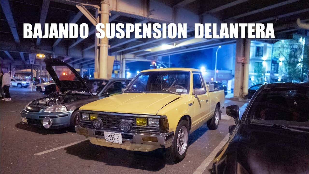 NISSAN 720 BAJANDO LA SUSPENSION DELANTERA / COMO BAJAR CAMIONETAS CON BARRAS DE TORSION