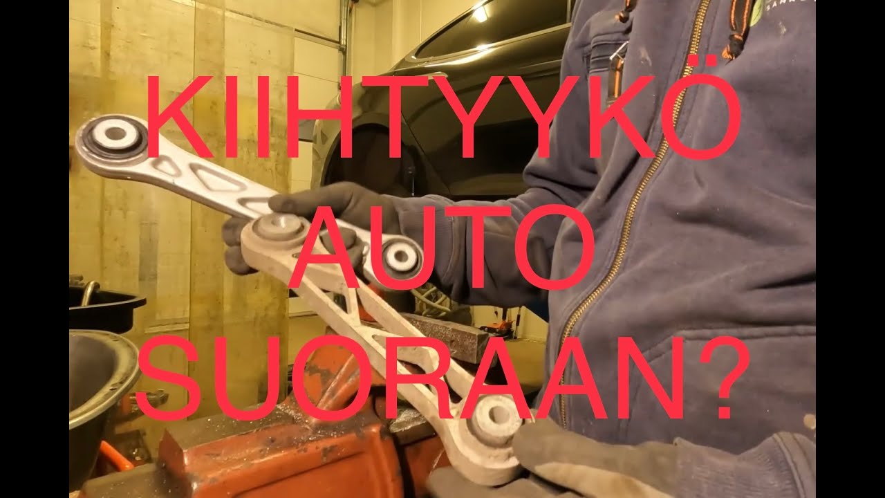 Tesla Model S toe link vaihto