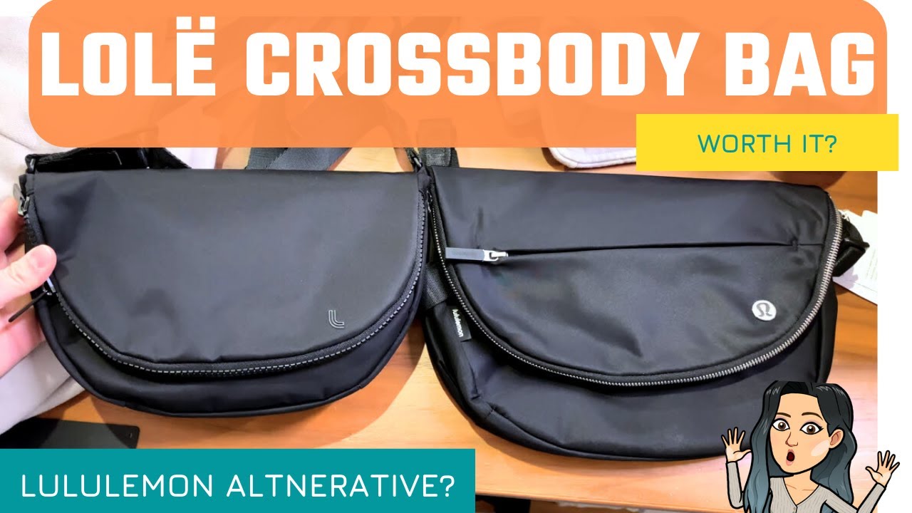 ❤️❤️ ОБЗОР СУМКИ Lolë CROSSBODY ❤️❤️ ЛУЧШАЯ АЛЬТЕРНАТИВА ФЕСТИВАЛЬНОЙ СУМКЕ LuluLemon ВСЮ НОЧЬ! Н...
