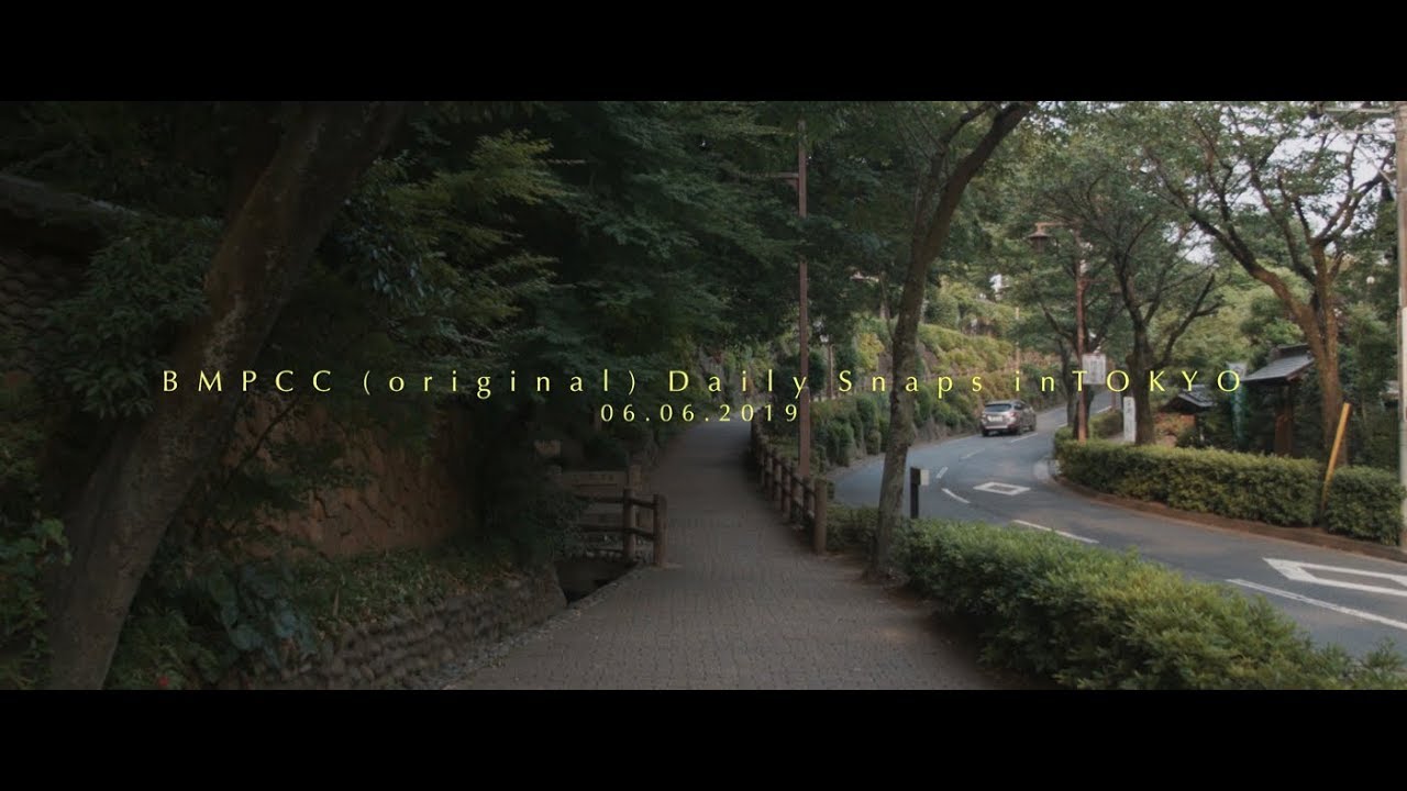 BMPCC Blackmagic Pocket Cinema Camera (original) Daily Snaps Tokyo (06.06.2019