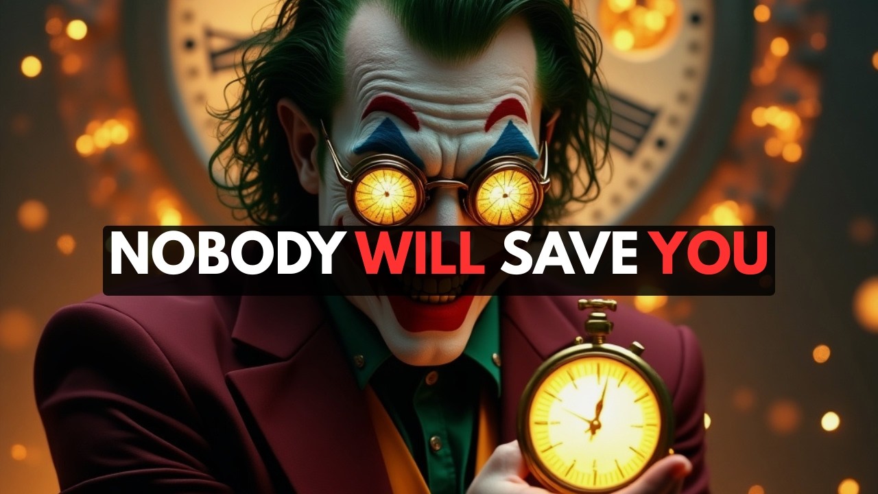 Inaction is a Slow Death | Nobody Will Save You | Dark Motivation | Joker Speech