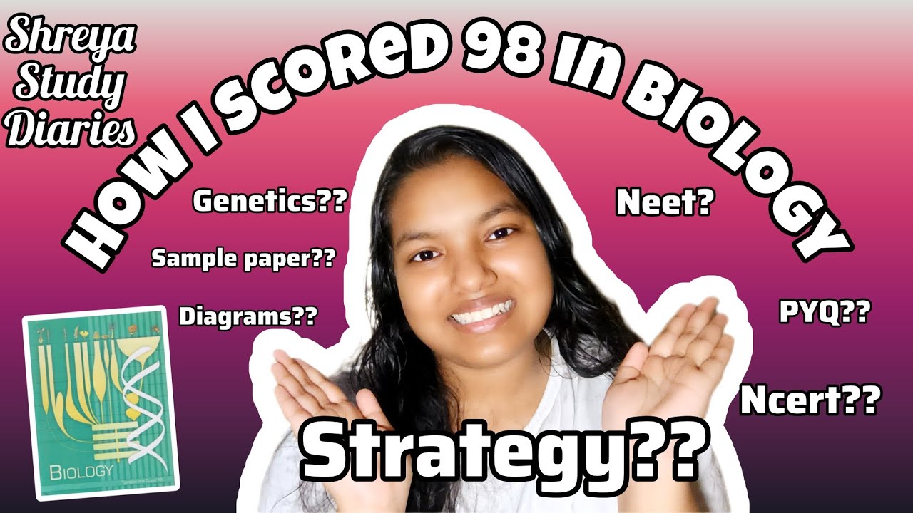 How I Scored 98 in Biology | Class 12 CBSE Topper Strategy 2026