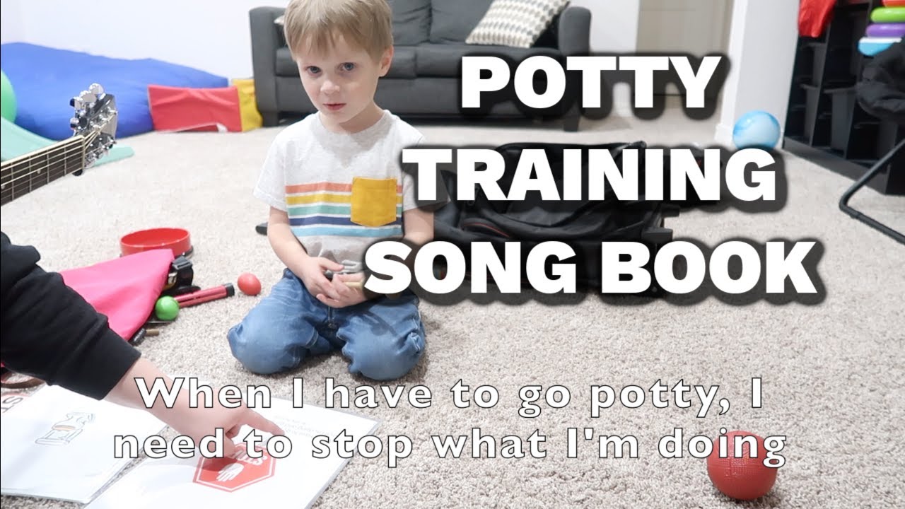 BEGINNING POTTY TRAINING SONG BOOK FOR AUTISTIC CHILD