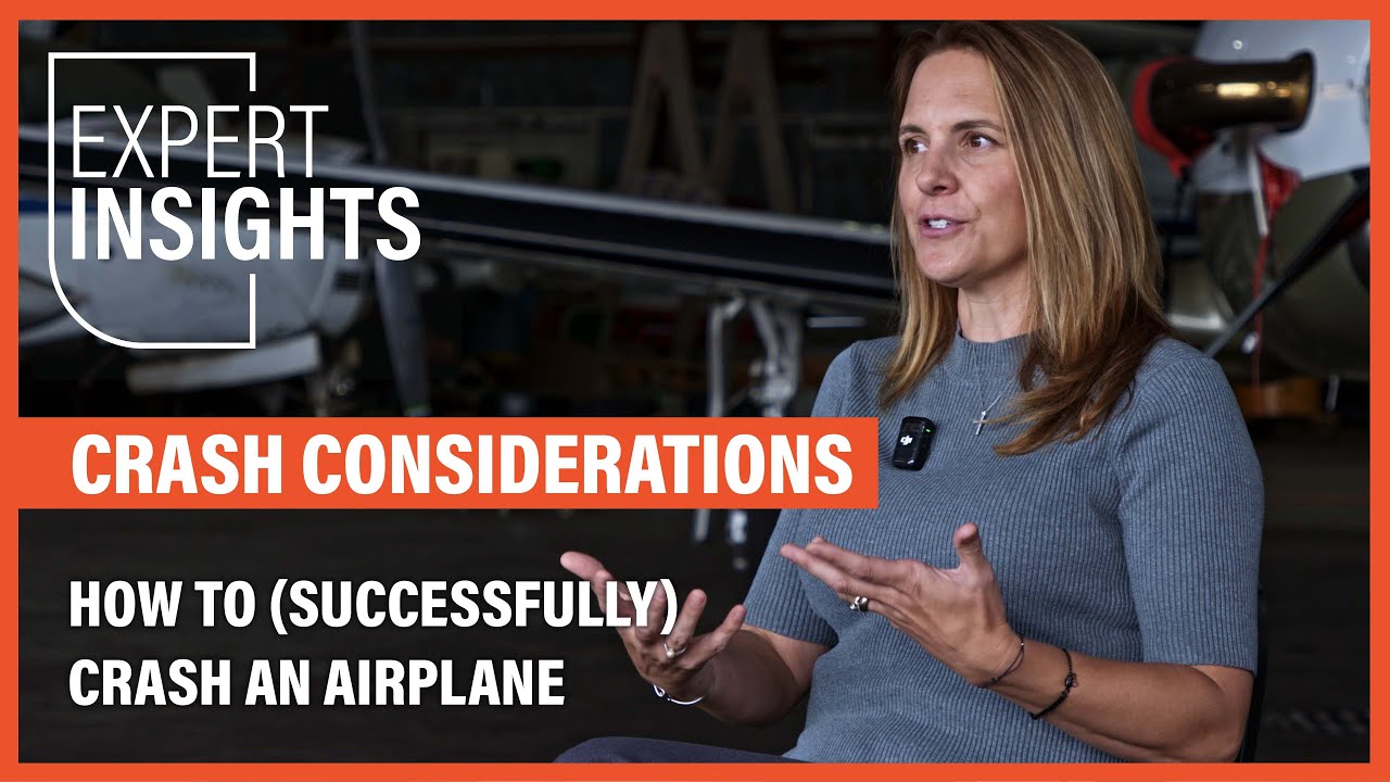 Crash Considerations: How to (Successfully) Crash an Airplane