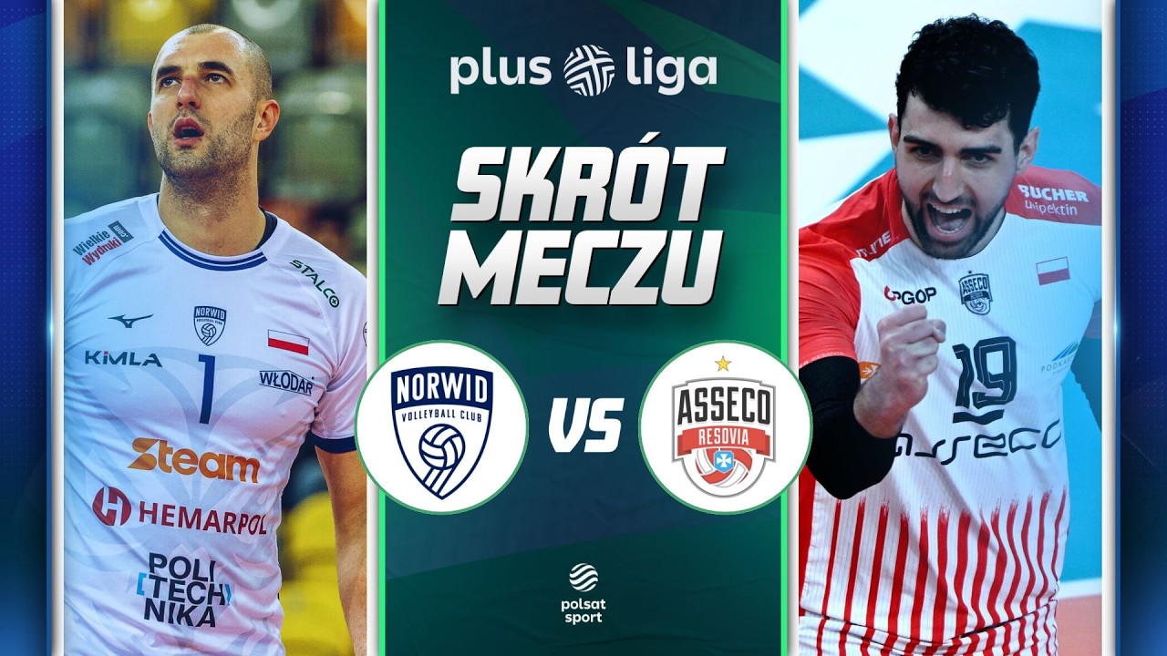 SKRÓT: STEAM HEMARPOL POLITECHNIKA CZĘSTOCHOWA - ASSECO RESOVIA RZESZÓW I PLUSLIGA