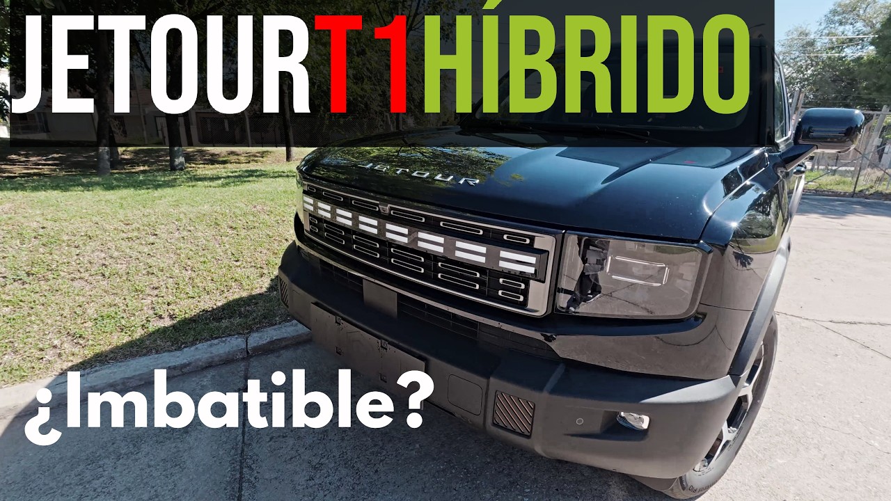 Nuevo Jetour T1 híbrido enchufable 🇨🇳, ¿imbatible?