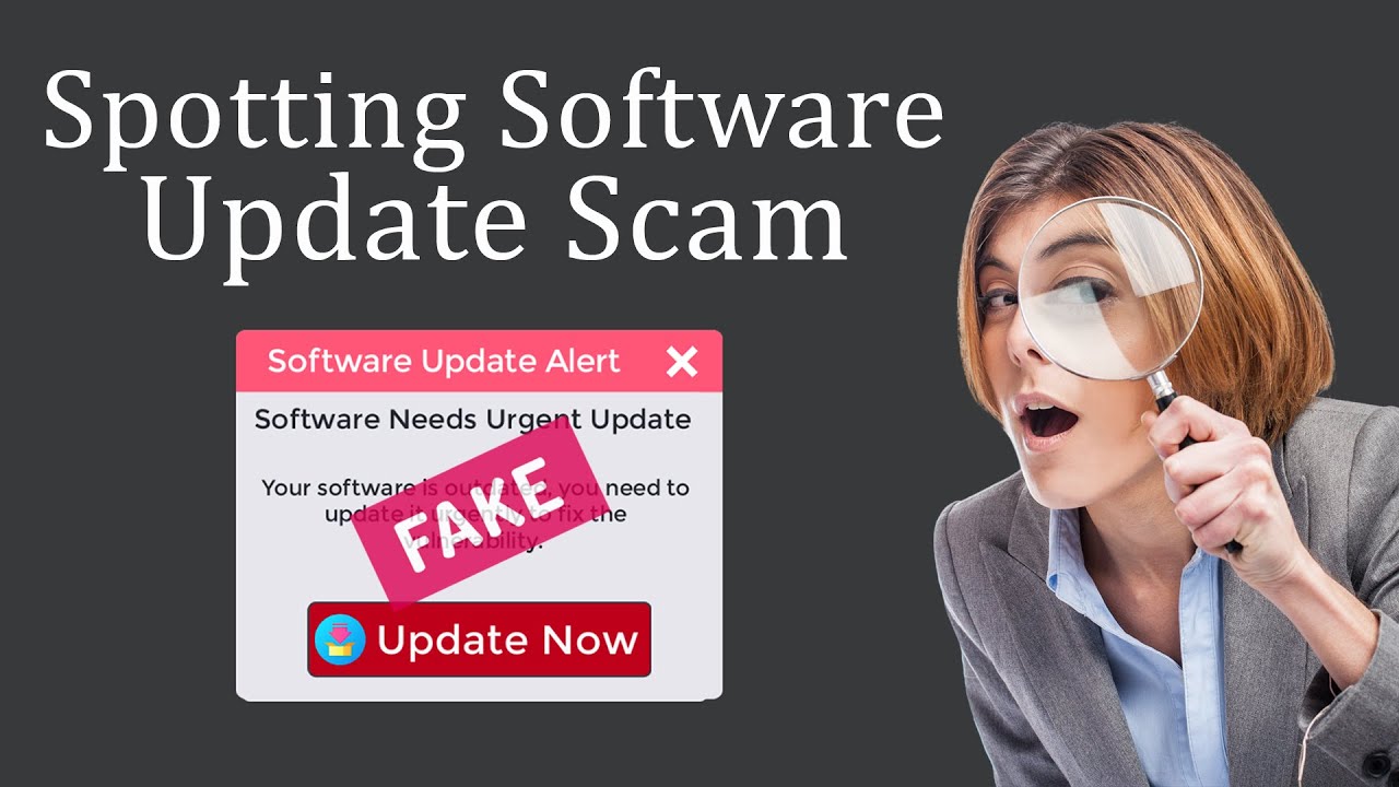 How to Spot Fake Software Update Scam? Fake Update Notifications