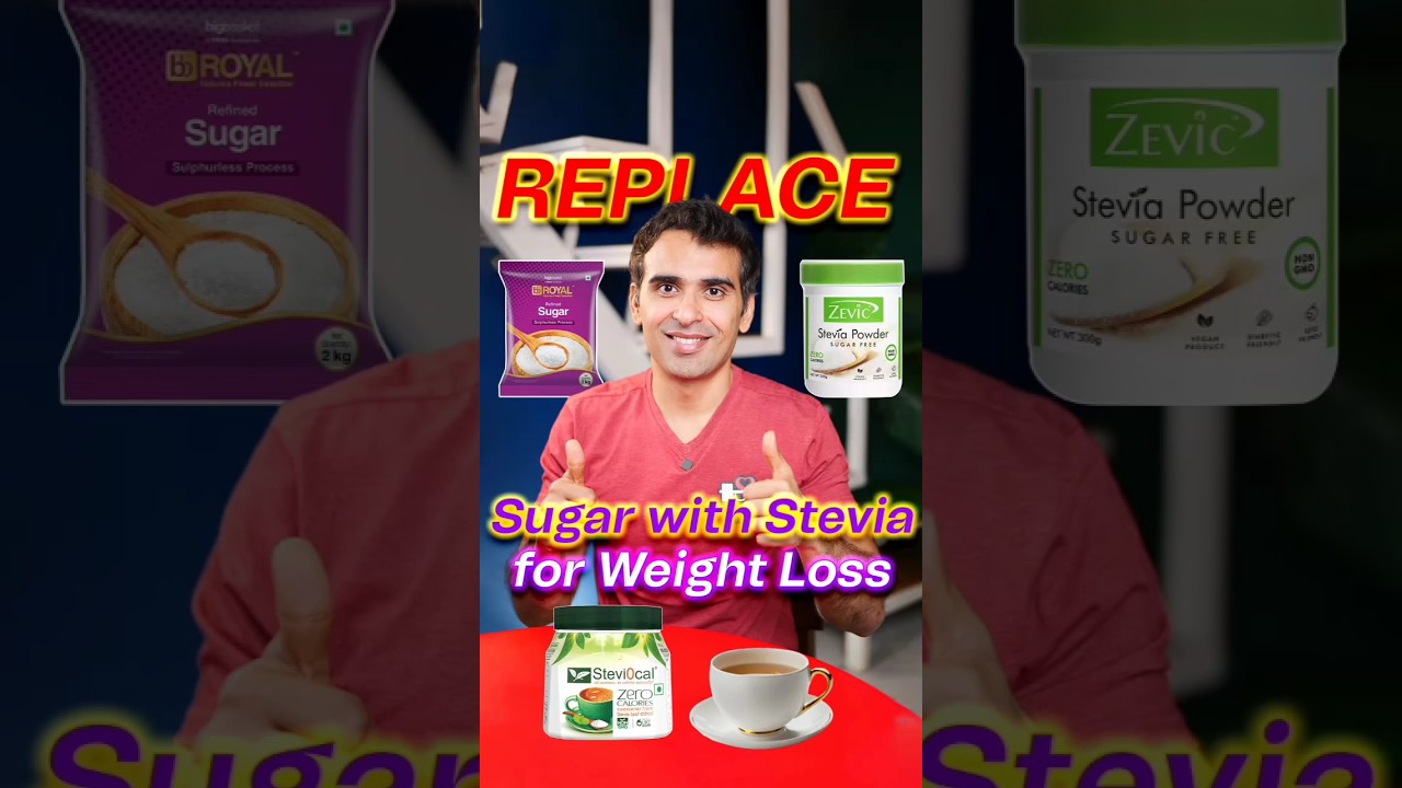 How to Use Stevia in Your Tea for Fast Weight Loss | Indian Weight Loss Diet by Richa