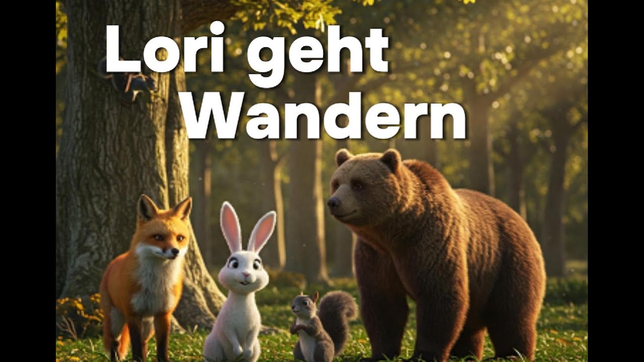 Lori geht Wandern - eine Gute-Nacht Geschichte für aktive 🧒