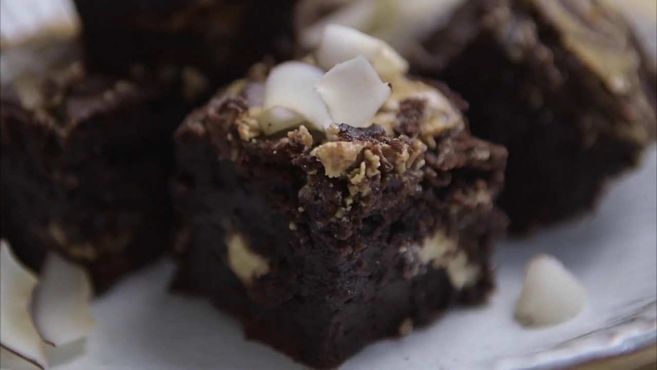 Ottolenghi's Chocolate and Tahini Brownies.