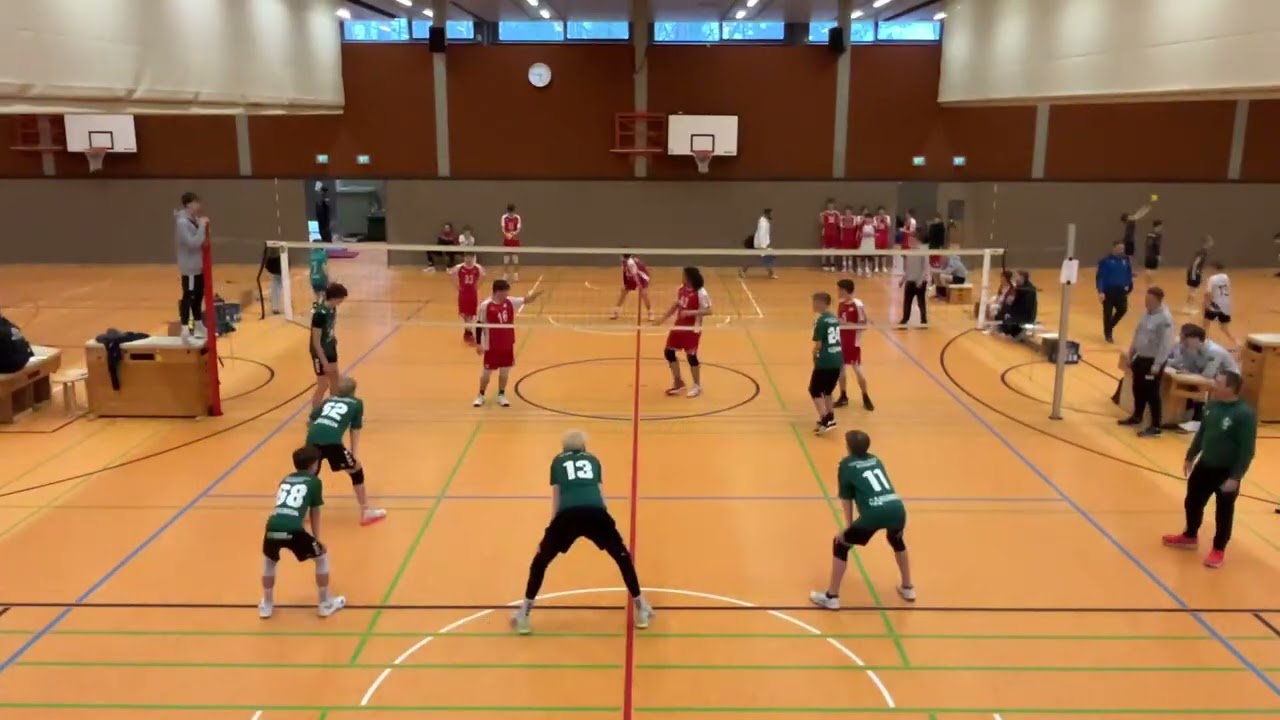 GfL Hannover vs TSV Giesen Grizzlys. Volleyball U16 Nordwestdeutsche Meisterschaften 2026.