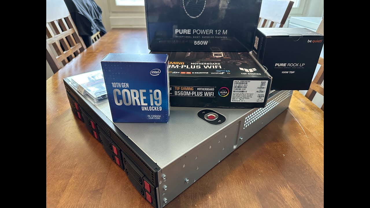 Silverstone MR21-308 My new case for Plex and VMs