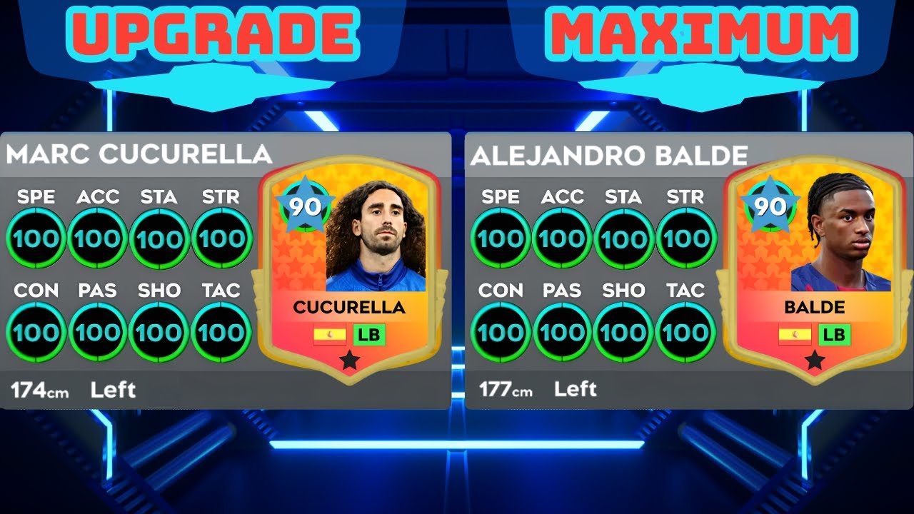 DLS 26 | UPGRADE ✅ Marc Cucurella 80 & Alejandro Balde 80 ( NEW ) . Dream League Soccer 2026