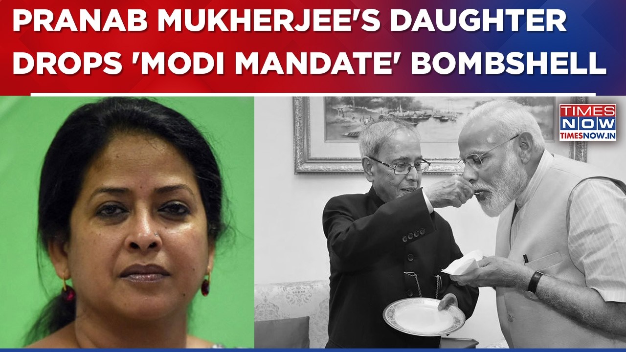 Pranab Mukherjee's 'Modi Verdict' Remark Triggers BJP vs Congress | Row As Sharmishtha Reveals...
