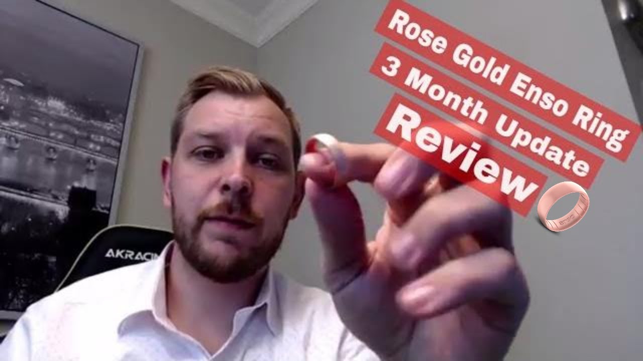 2018 Official Guy Reviews! - ENSO Ring (Men's Rose Gold Elements) Wear & Tear Update!