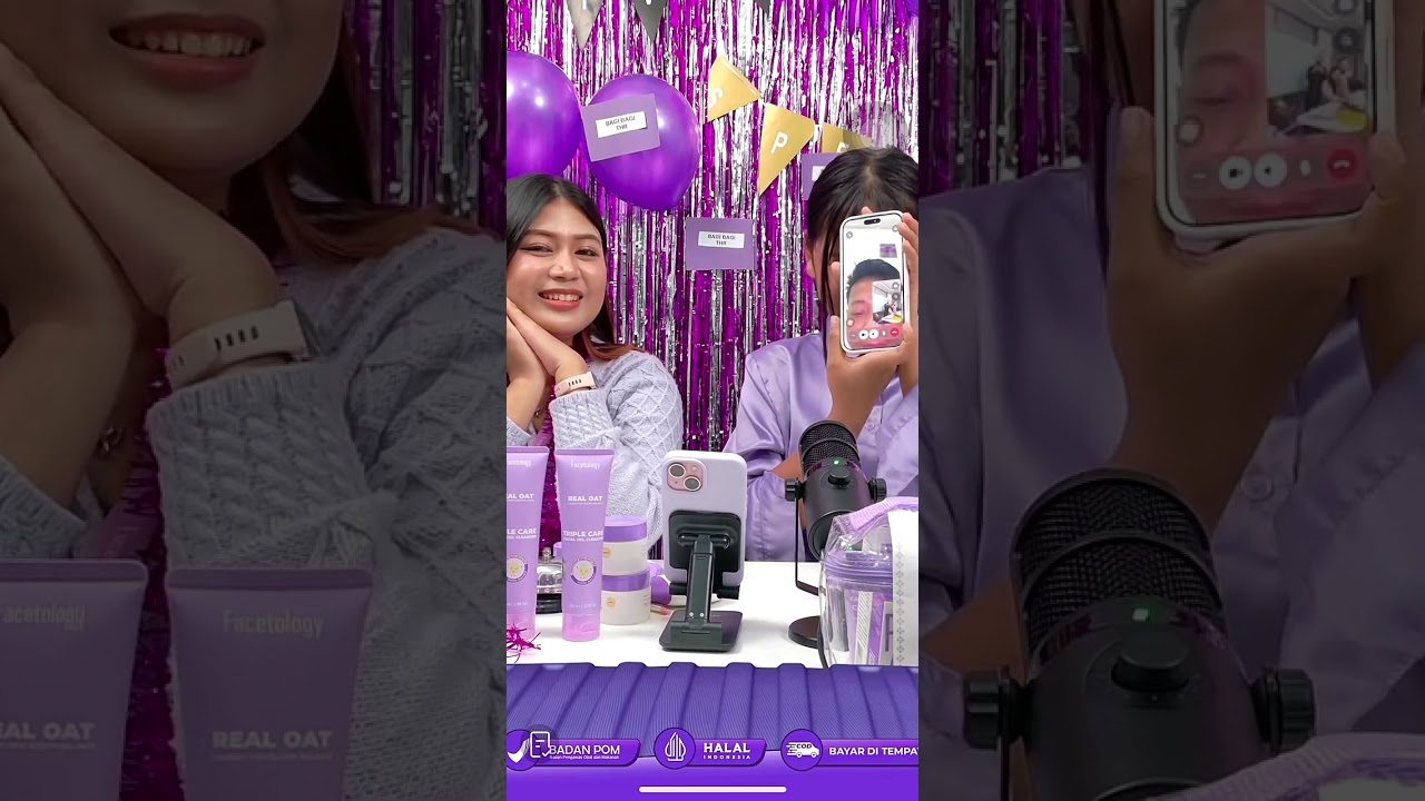 Part 3 || CHALLENGE April Video Call Robi di Live Facetology 
