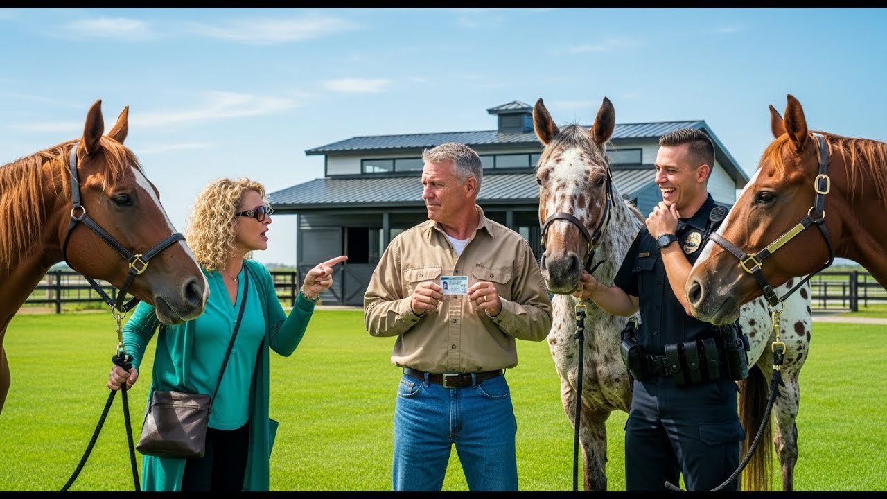 HOA Karen Called Animal Control On My Horses, Officer Laughed When He Saw My Veterinary License