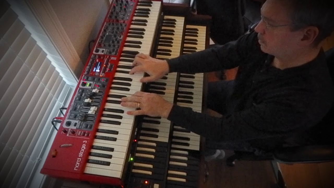 Sweetwater Jam with Hammond XK-5, Nord Stage 3 and Whammy Clavinet  #SweetwaterJam
