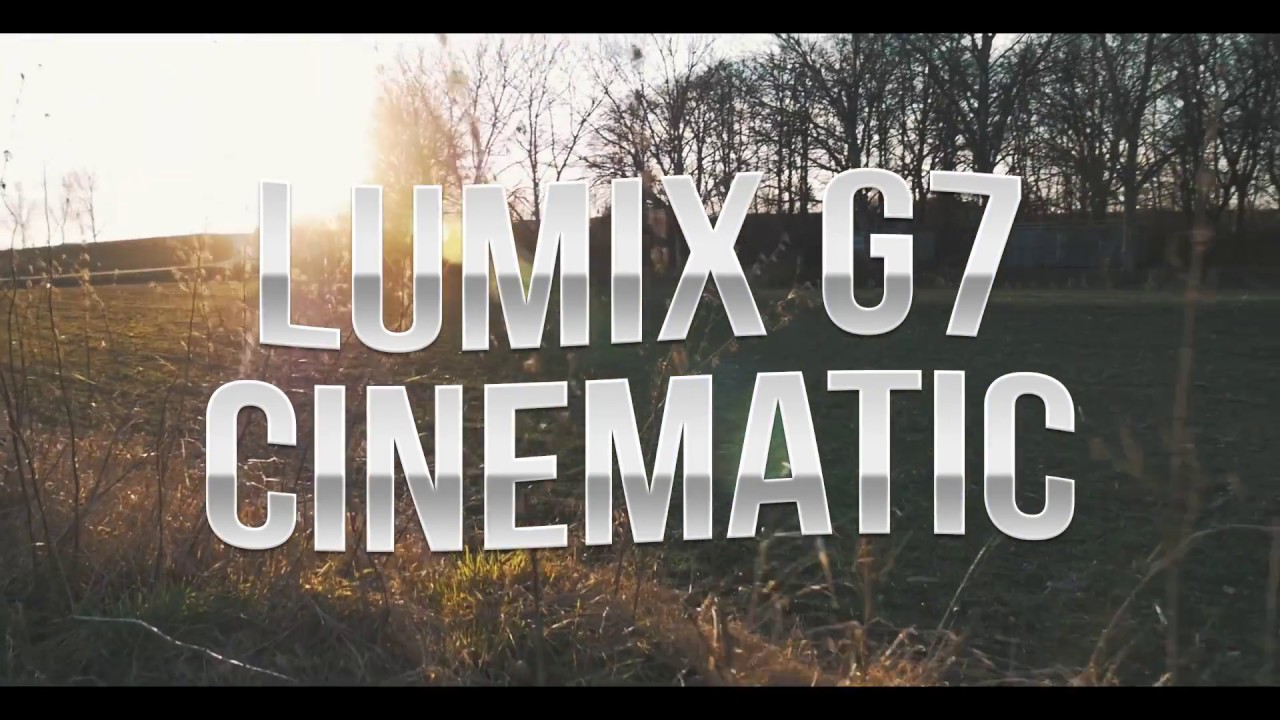 Panasonic Lumix G7 Slow Motion Cinematic Test | Steadicam Slow Motion