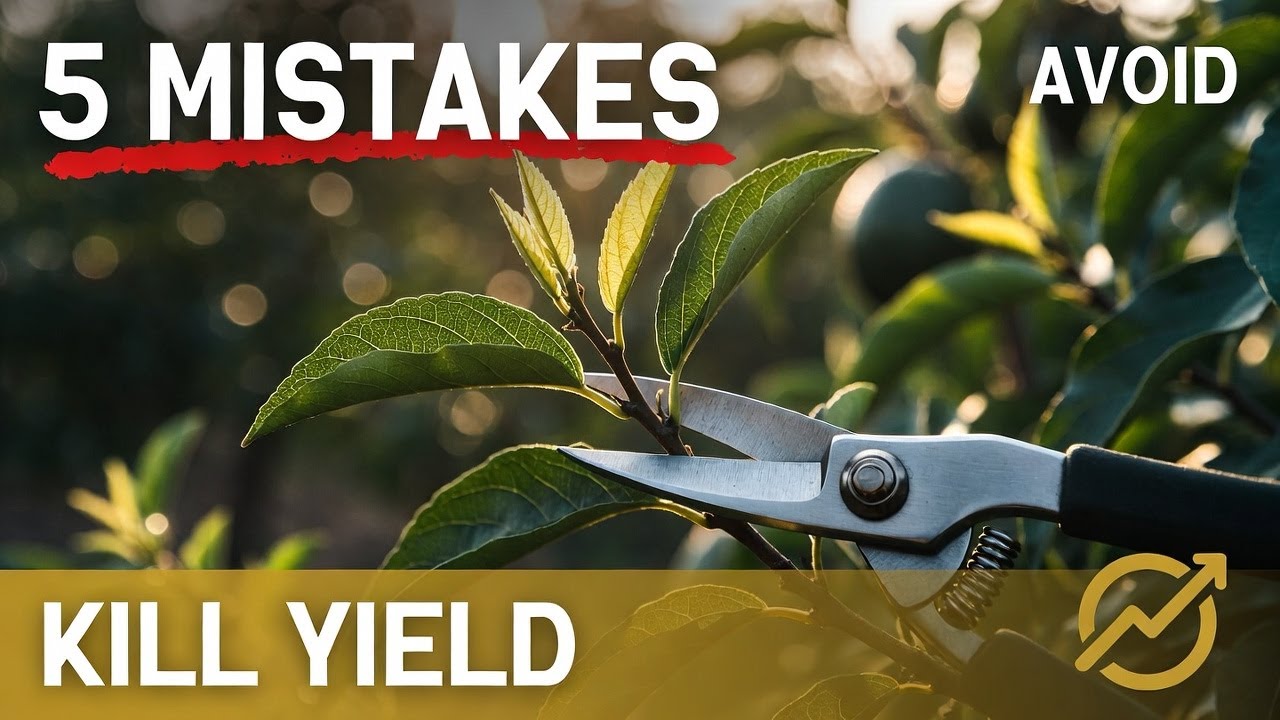 Prune Avocados BEFORE Bud Break: Double Your Yield (Complete Guide)