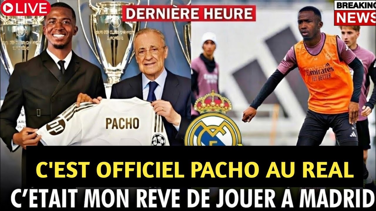 🚨 OFFICIEL ! WILLIAM PACHO ARRIVE AU REAL MADRID 