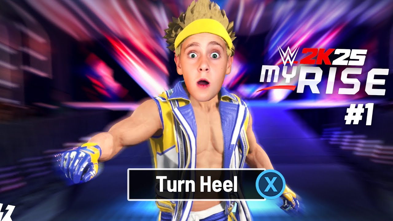 Плохие решения только в WWE 2k25 My Rise *Маленький Флэш вернулся*