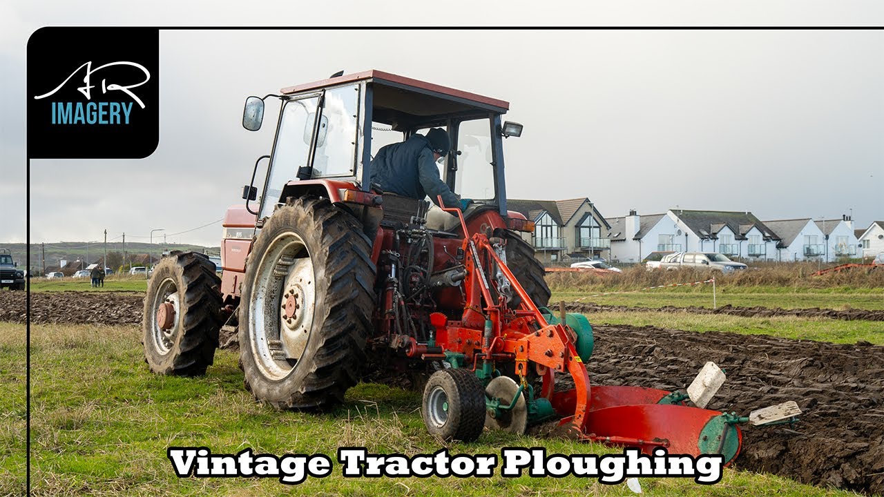 Vintage Tractor Ploughing | Competition Ploughing