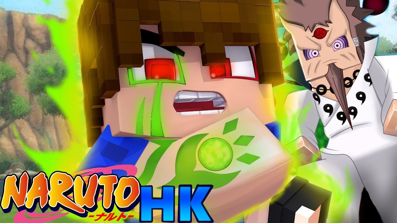 Minecraft : NARUTO HK - A KARMA do HAGOROMO OTSUTSUKI o FILME