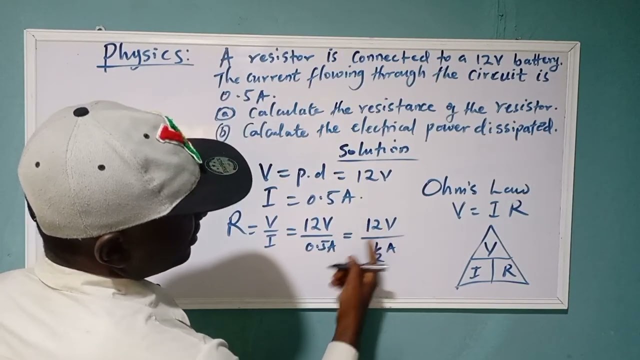 How to calculate Resistance and Electric Power dissipated.